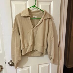 Women's Cream Sweatshirt